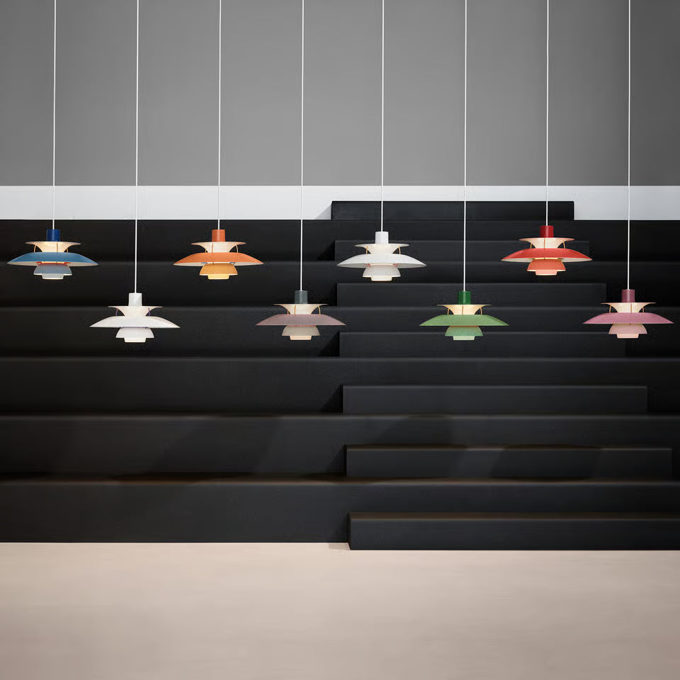 Louis Poulsen PH 5 Pendel Blå – Visningsmodell