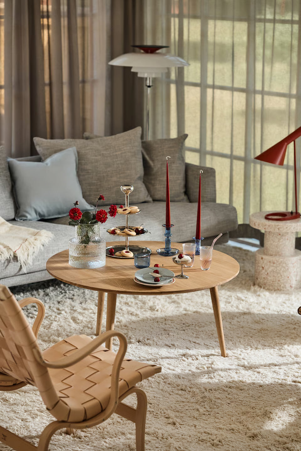 Louis Poulsen PH 80 Golvlampa Opal – Visningsmodell