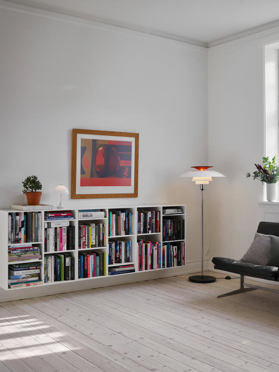 Louis Poulsen PH 80 Golvlampa Opal – Visningsmodell