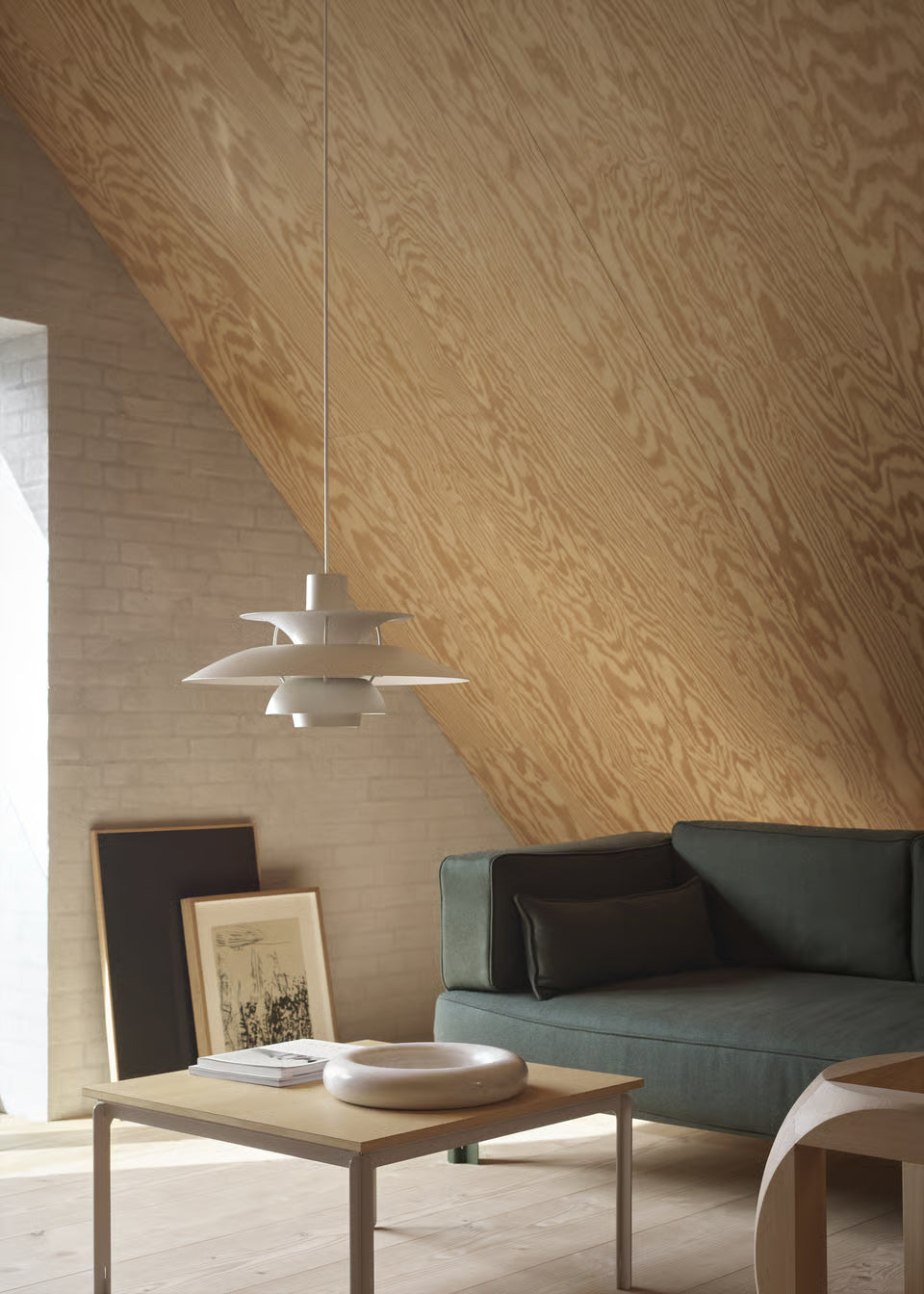 Louis Poulsen PH 5 Pendel Klassisk Vit – Visningsmodell