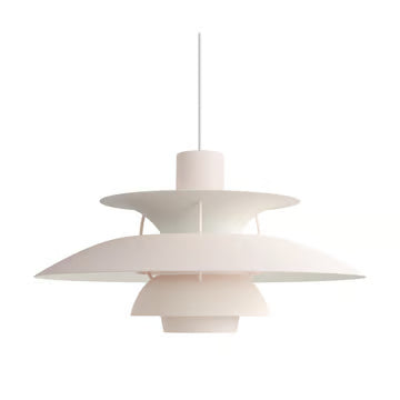 Louis Poulsen PH 5 Pendel Monokrom Soft Pink – Visningsmodell