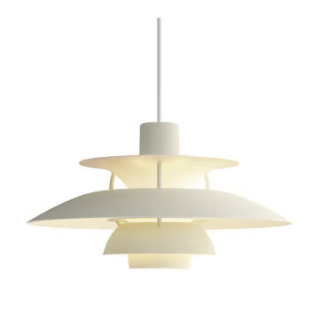Louis Poulsen PH 5 Mini Pendel Monokrom Vit – Visningsmodell